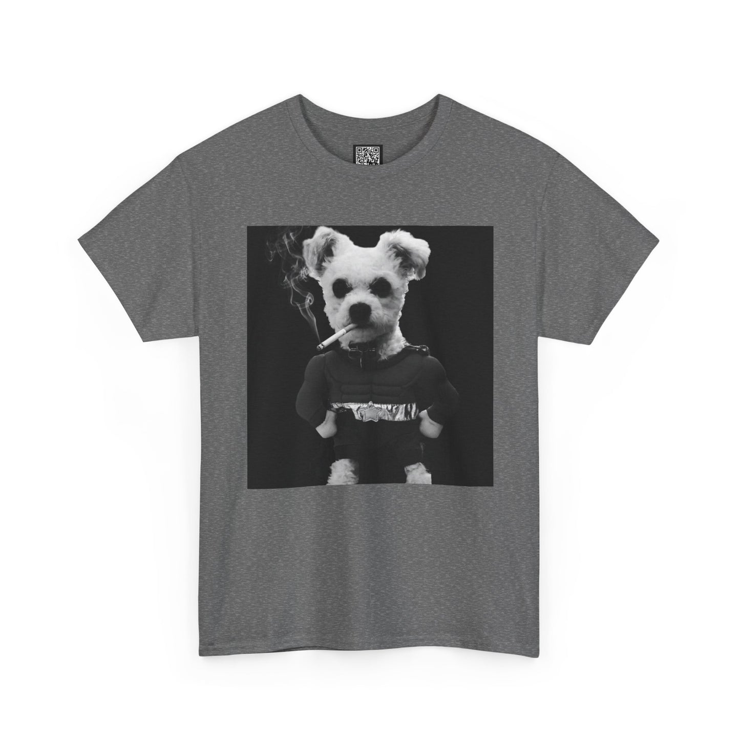 Custom Dog Graphic Tee — Vintage Black & White Puppy Photo T‑Shirt