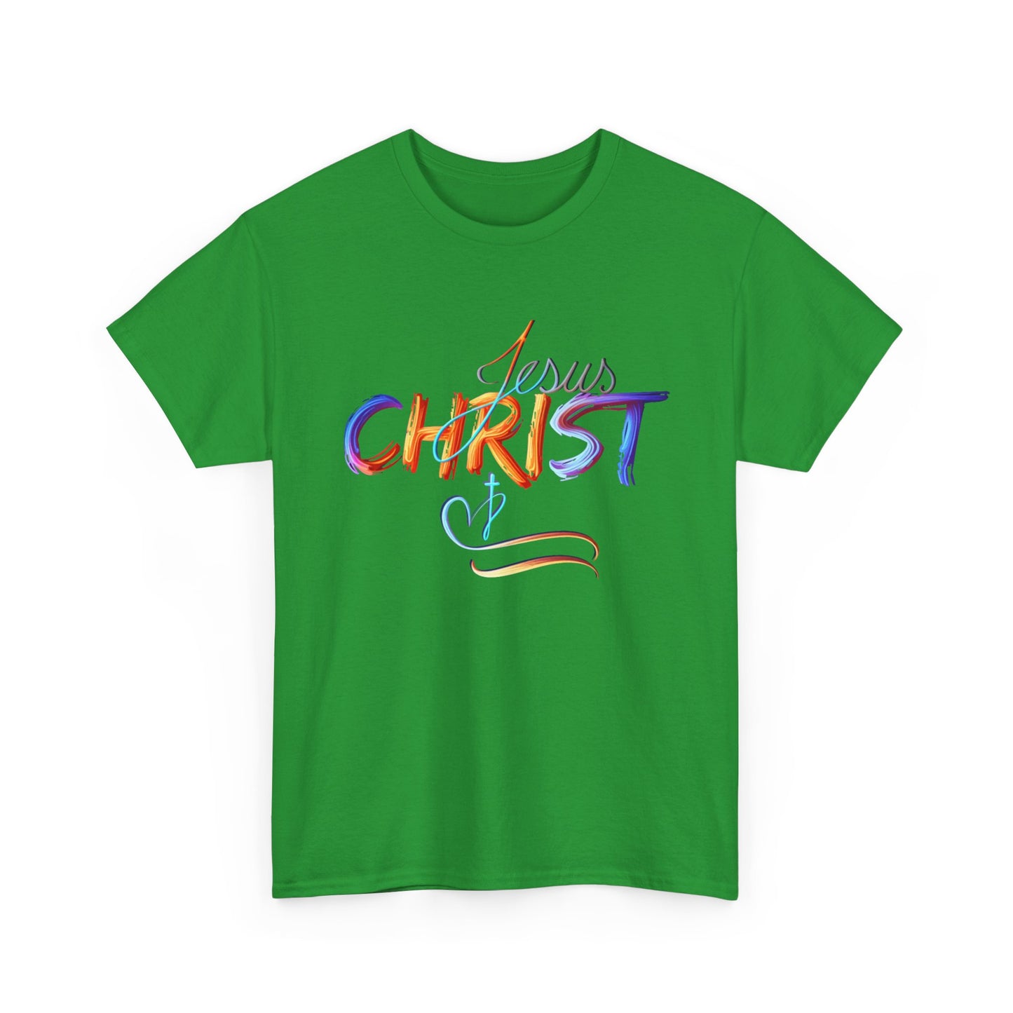 Jesus Christ Shirt, Faith & Light T-shirt, Christian Apparel, Bold Christian Graphics, Christian Gift, Faith-Based Art, Gospel Merchandise