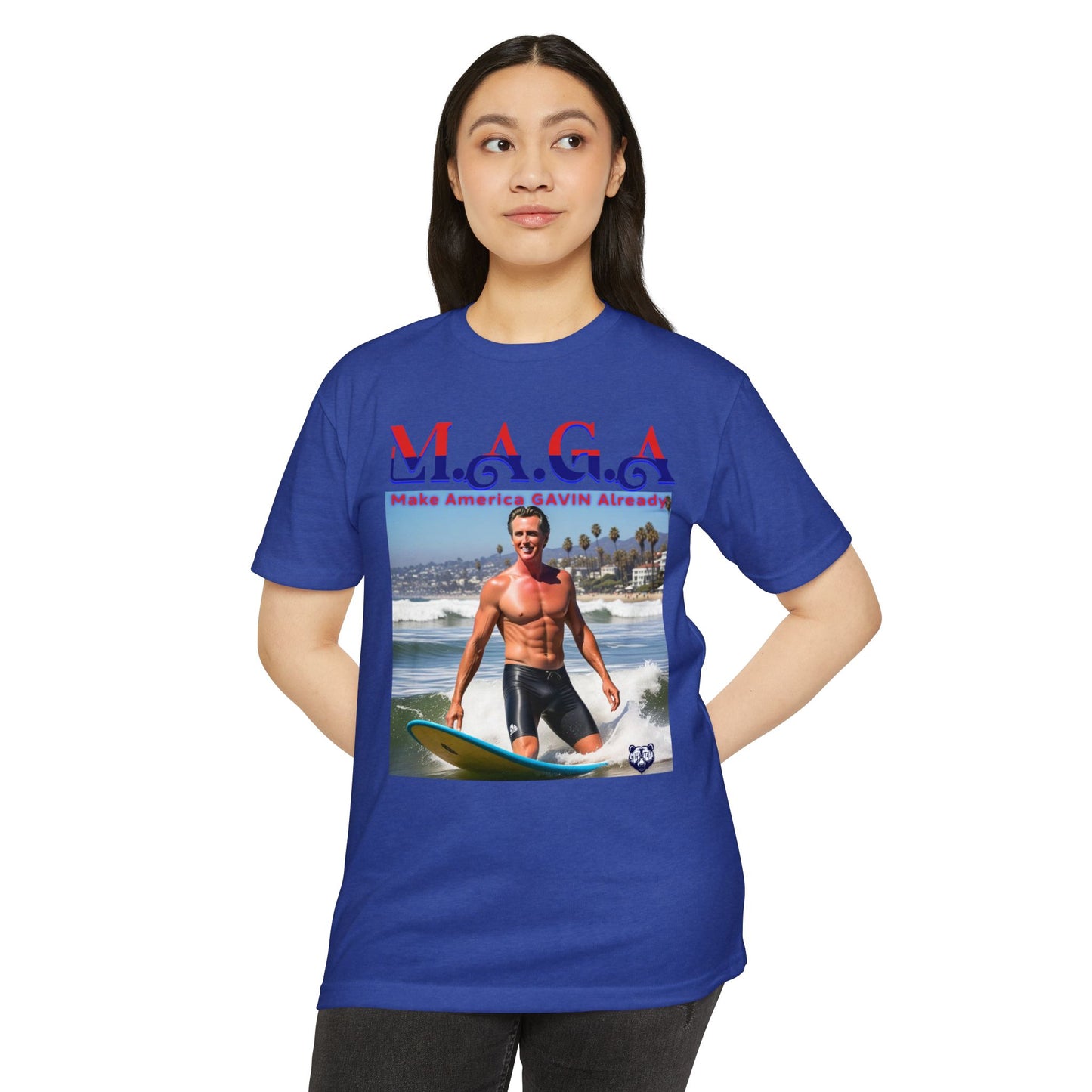 Make America Gavin Already T-shirt | Retro California Beach Vibe | Gavin Newsom T-shirt Apparel | Summer Style | California Pride Tees