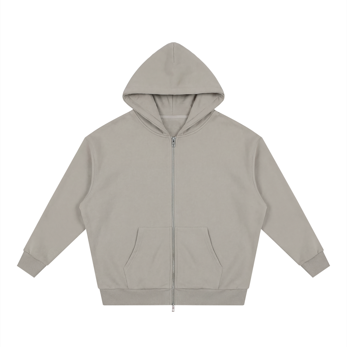"Track Star" Unisex Full-Zip Drop Shoulder Hoodie
