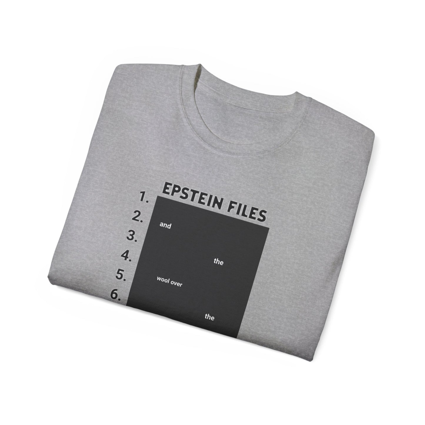 Epstein Files Graphic Tee — 'Donnie Boy Is Scared' Conspiracy Satire T-Shirt