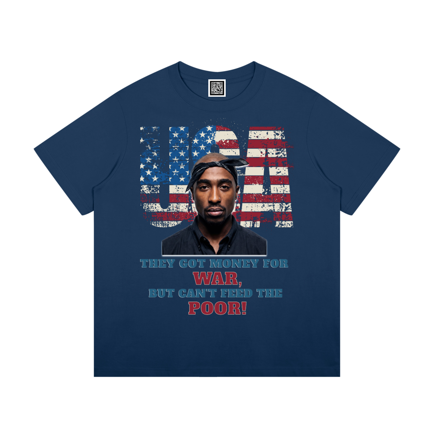 2Pac Unisex Mid-Weight Cotton T-Shirt