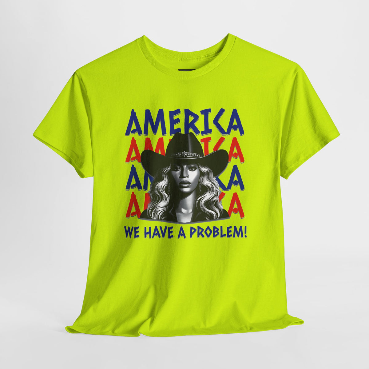 Beyoncé America We Have a Problem T-Shirt – Cowboy Carter Fan Tee, Patriotic Concert Shirt, S–5XL