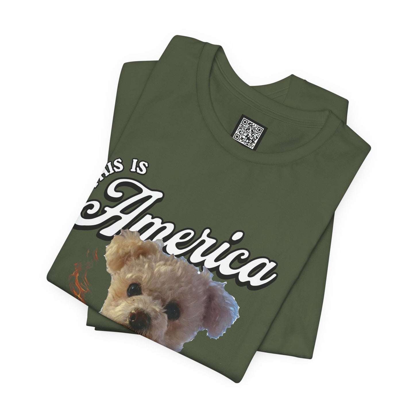 This Is America Mad Dog T-Shirt - Personalized Dog Shirt