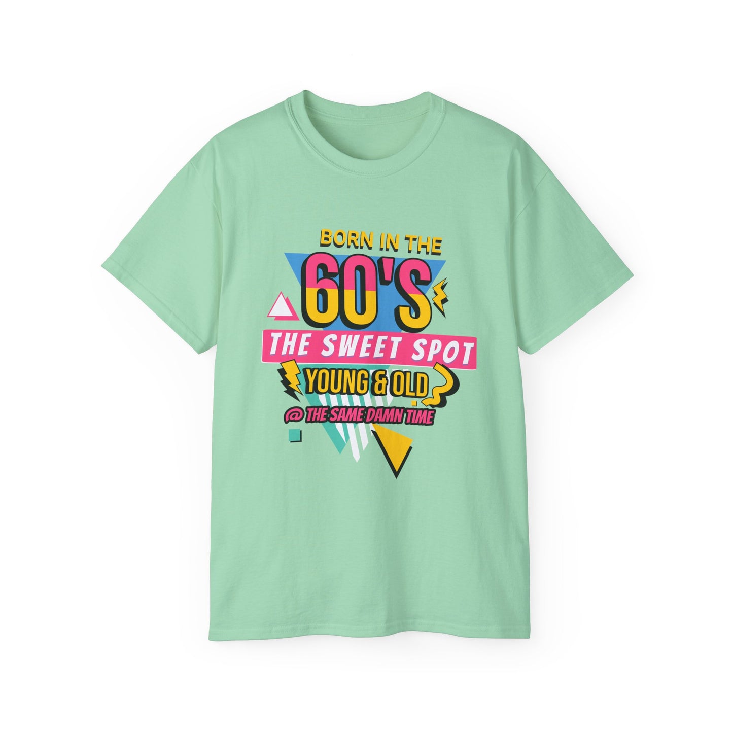 Retro 60s Birthday Tee, Fun Gift for 60th Birthday Celebration, Vintage Style Unisex Cotton T-shirt, Perfect for Nostalgia Lovers, [...]