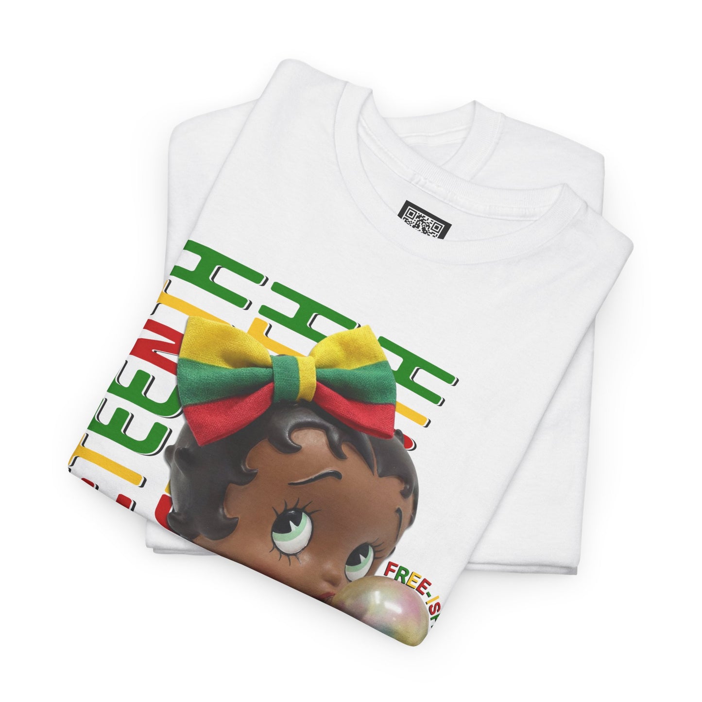 Juneteenth Betty Boop Graphic Tee — "Juneteenth Est. 1865" Celebration T-Shirt