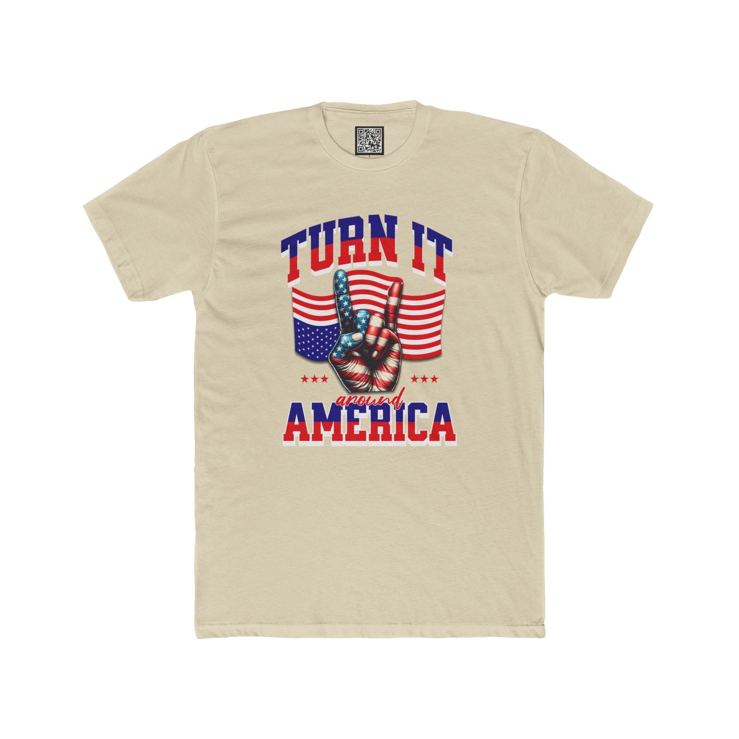 Patriotic Unisex Cotton Crew Tee - "250 Years in America," No Kings Protest Tees, 4th of July Tees