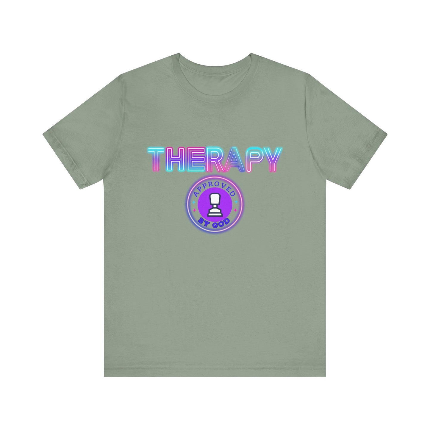 Mental Health Shirts, Mental Health Care Gifts, Inspirational Shirts, Therapy T-shirts, Therapy Works, Motivational T-Shirts, Religious Tees