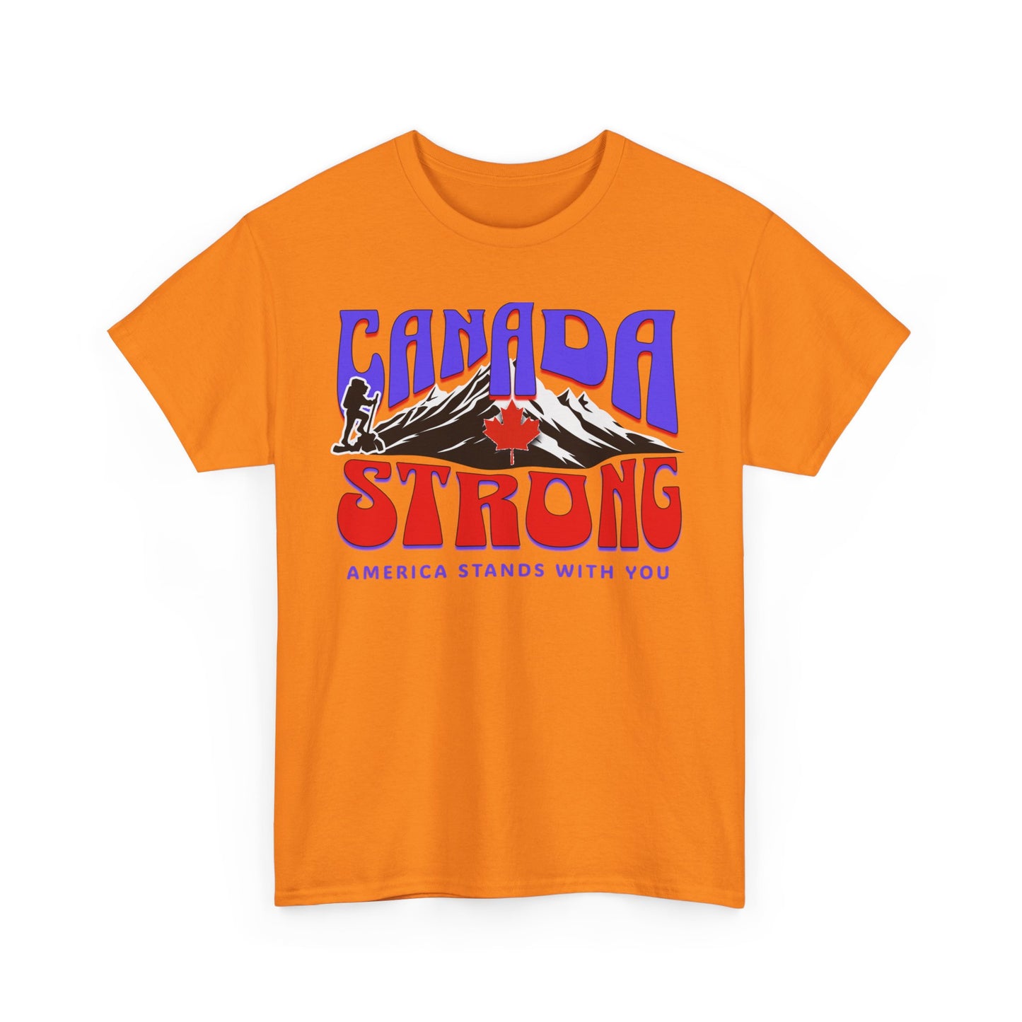Canada and America in Solidarity, Canada Strong Unisex T-Shirt, America and Canada are United, Canada Pride and America Apologizes for Trump