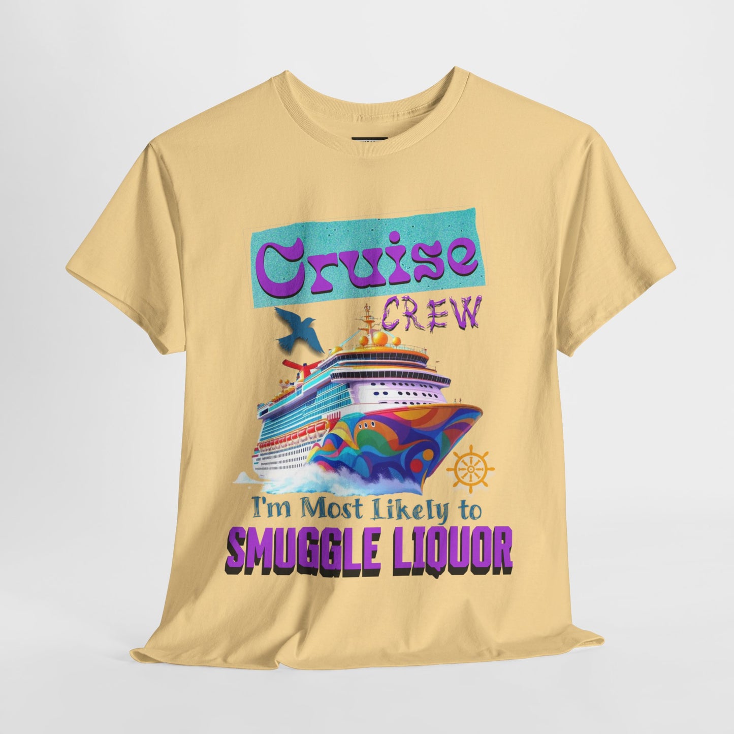 Cruise Crew Tee - Fun Cruise Vacation Shirt, Unisex Cotton T-Shirt, Summer Holiday Apparel, Perfect Gift for Cruise Travelers, Cruise Enthusiasts