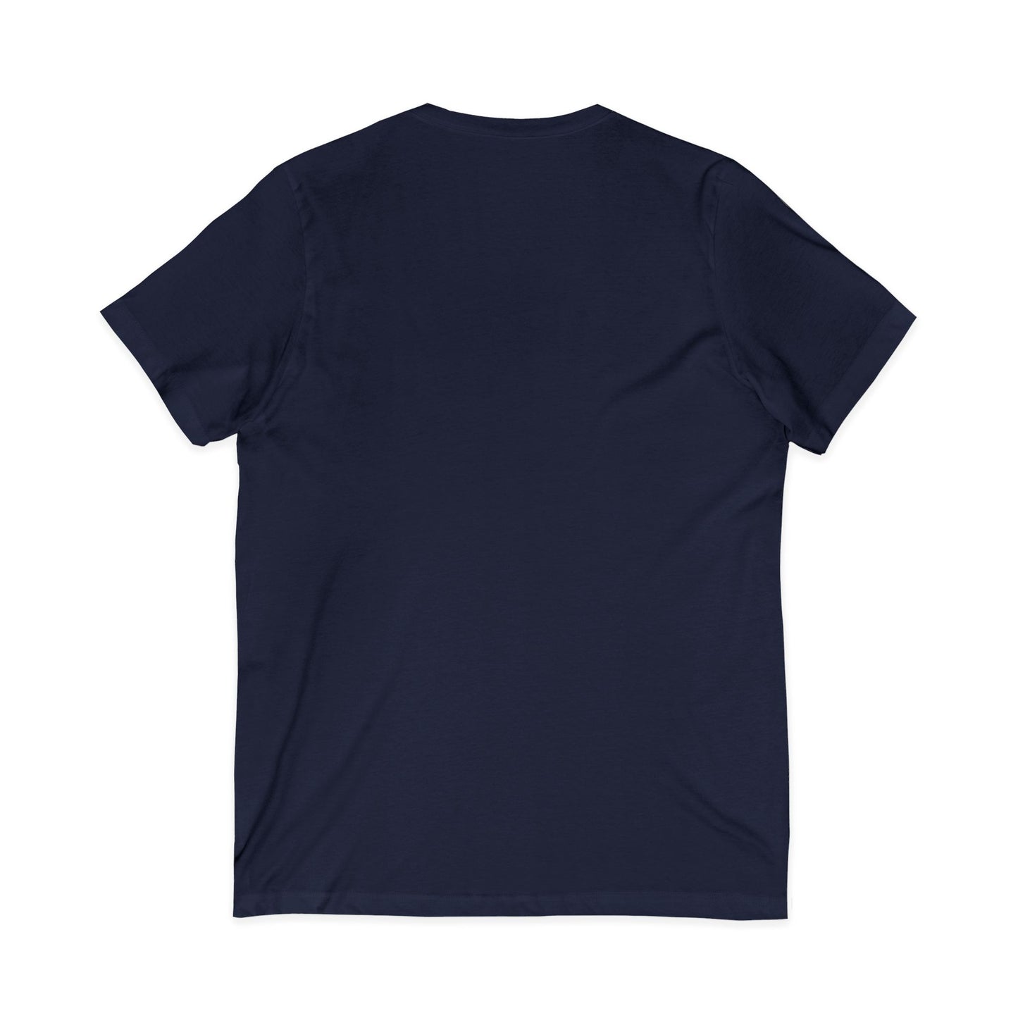 Personalized Dog on Scooter V-Neck Tee - "Off to Praise the Lord"