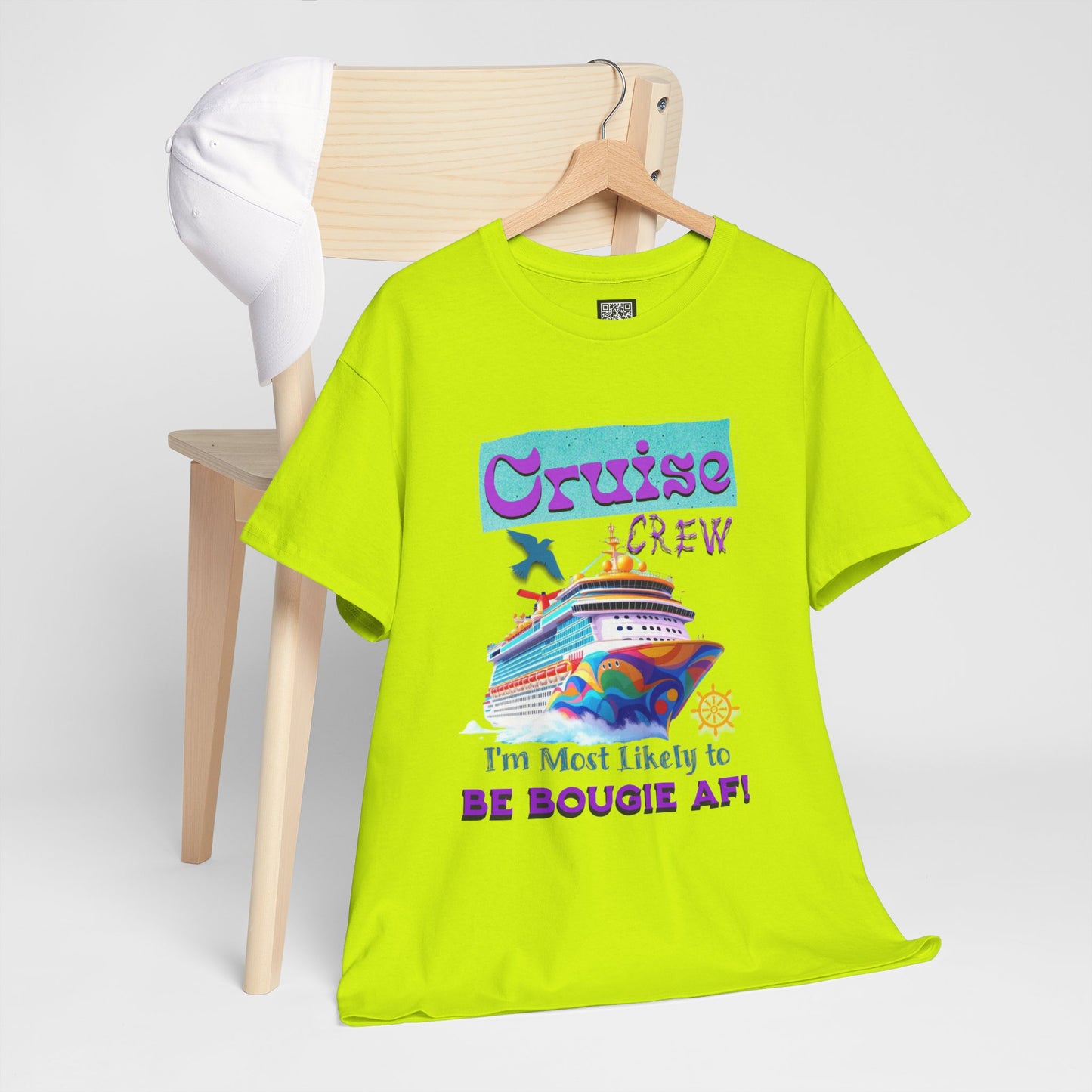 Cruise Crew Tee - I'm Most Likely to Be Bougie AF, Travel Shirt, Vacation Apparel, Cruise Outfits, Summer Fun Clothing for the Bougie Crew