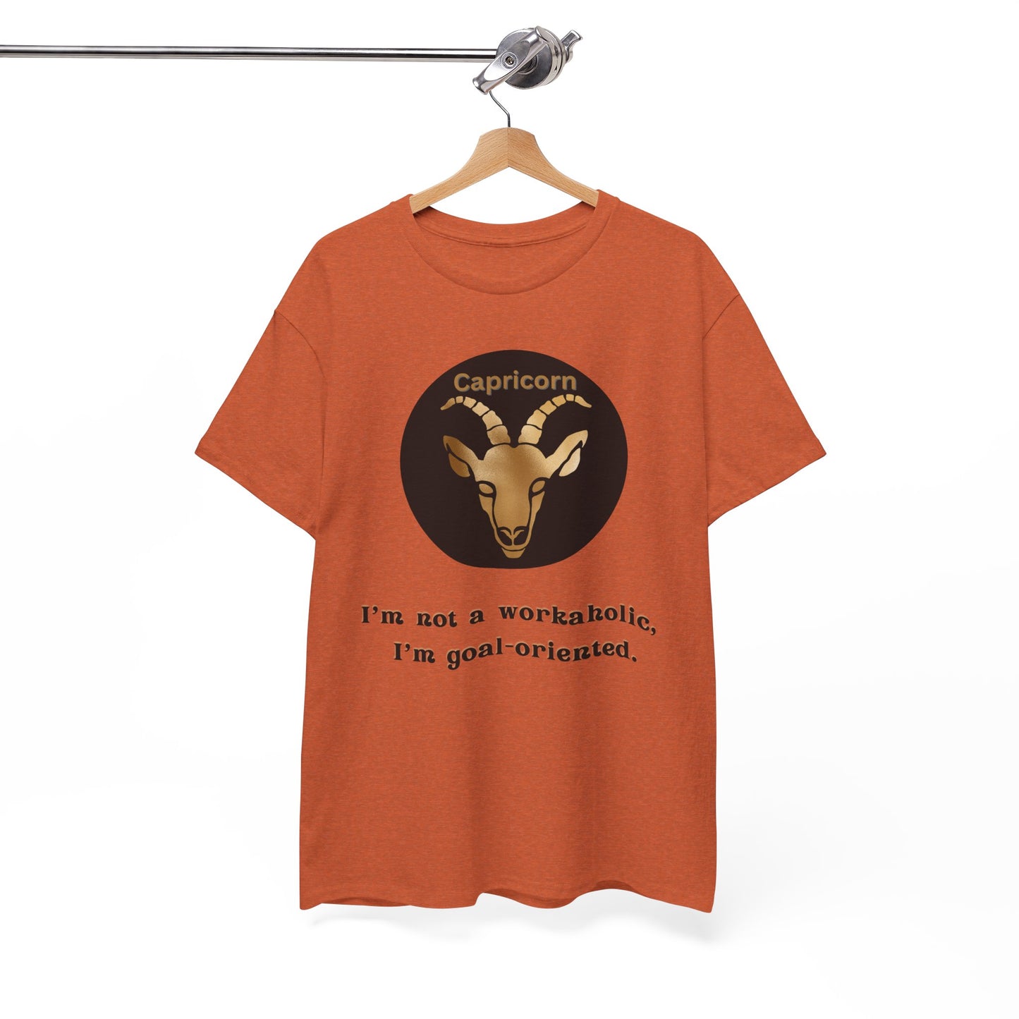Capricorn T-Shirt, Capricorn Horoscope Gifts, Birth Month Gifts, Zodiac Sign T-Shirt Gifts, Astrology T-Shirt, Unisex Heavy Cotton Tee