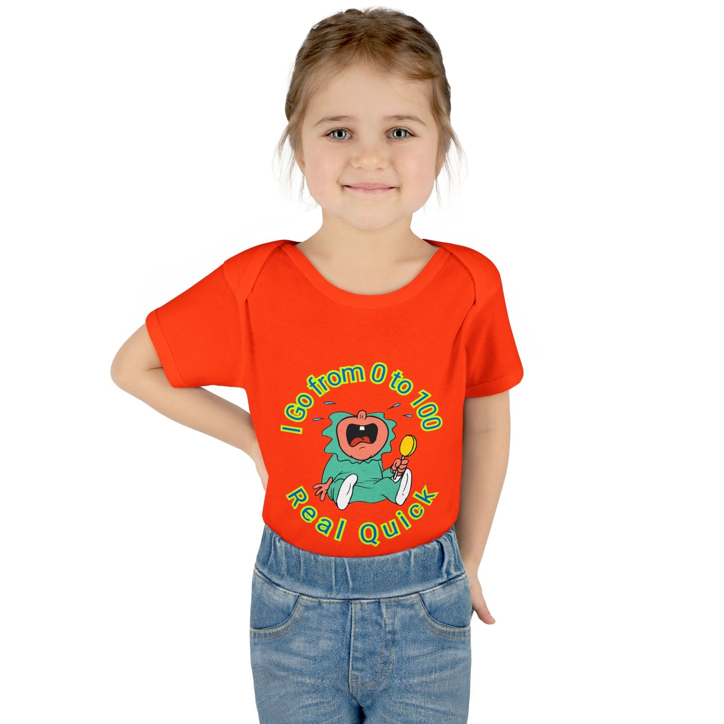 Funny Baby Onesies from 0 to 24 Months, Cute Colorful Baby Onesies for Boy or Girl, From 0 to 100 Real Quick, Newborn Baby Shower Gifts