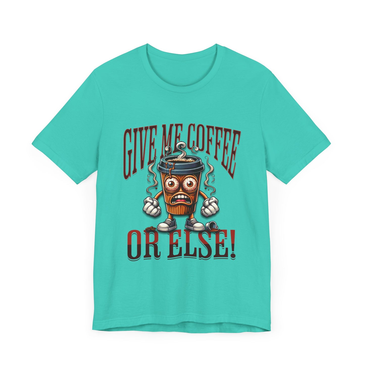 Caffeine Crisis T-Shirts, Unisex Coffee Lover Shirt, Funny Coffee Lover Gift, But First Coffee, Coffee Addict T-Shirt, Coffee Shirt for Men & Women