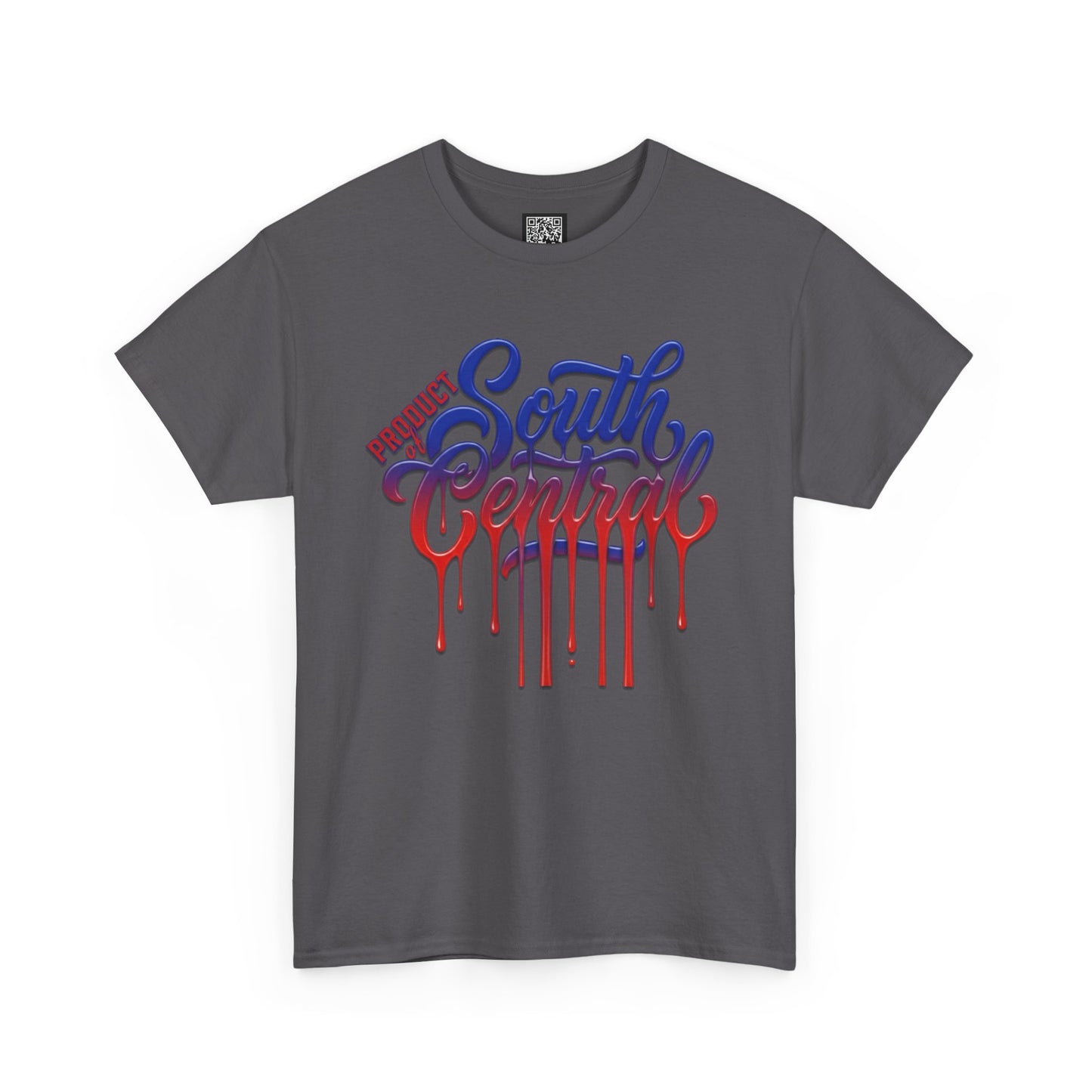 South Central Drip T-Shirt — Retro Los Angeles Script Graffiti Tee