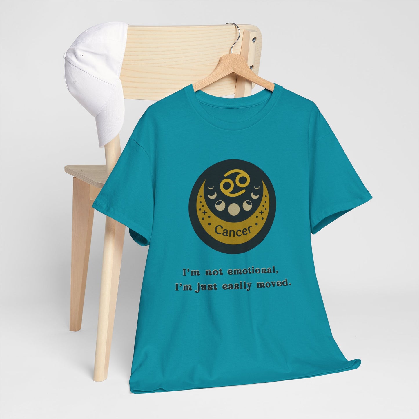 Cancer T-Shirt, Cancer Horoscope Gifts, Birth Month Gifts, Zodiac Sign T-Shirt Gifts, Astrology T-Shirt, Unisex Heavy Cotton Tee, Gift for a Cancer Horoscope