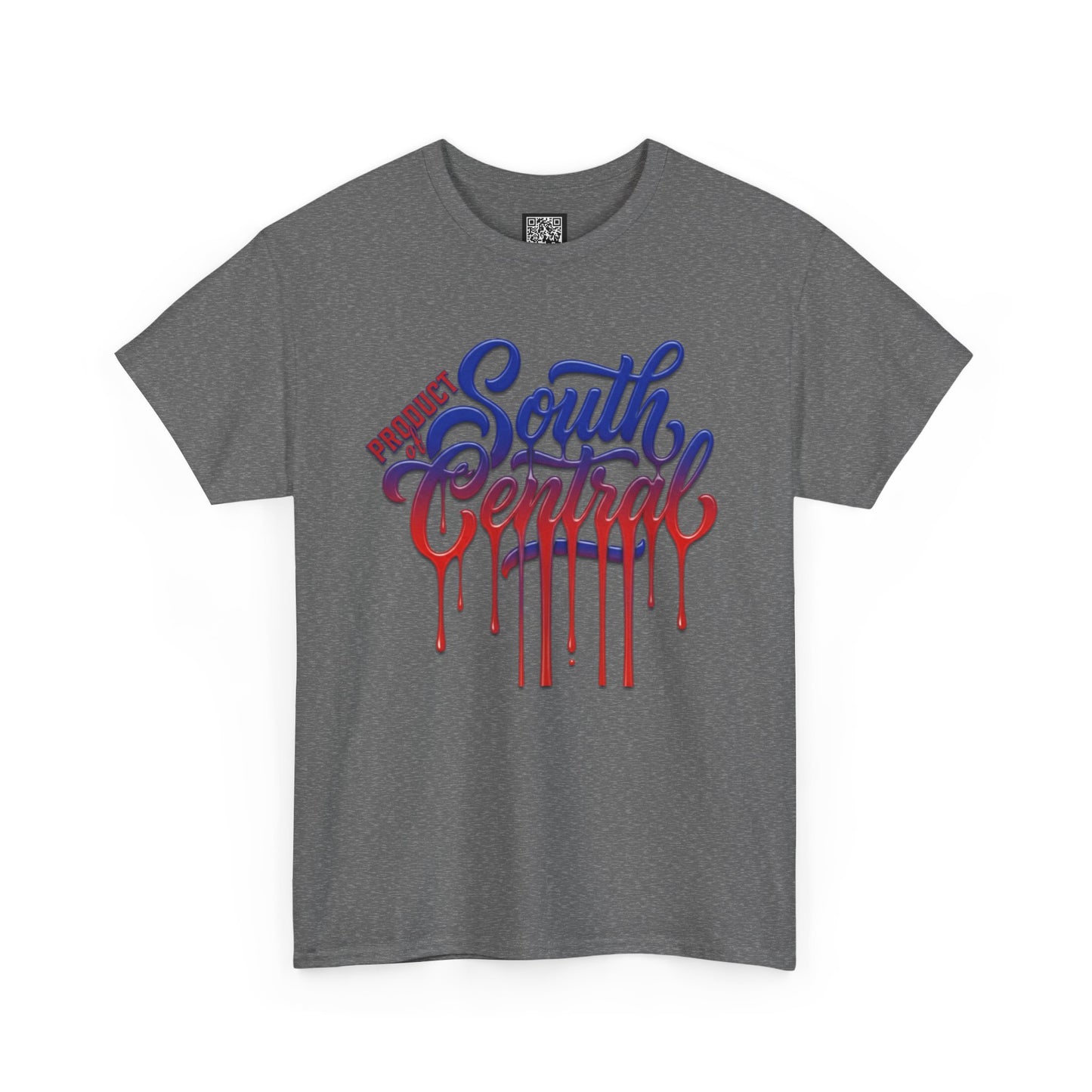 South Central Drip T-Shirt — Retro Los Angeles Script Graffiti Tee
