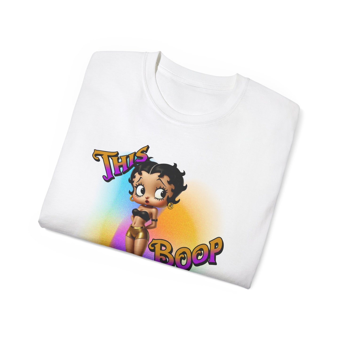 Retro Betty Boop Cartoon Tee, Fun Skater Themed T-Shirt, Vintage Skater Girl Shirt, Casual Wear, Betty Boop Design, Perfect Gift for Skater Fans