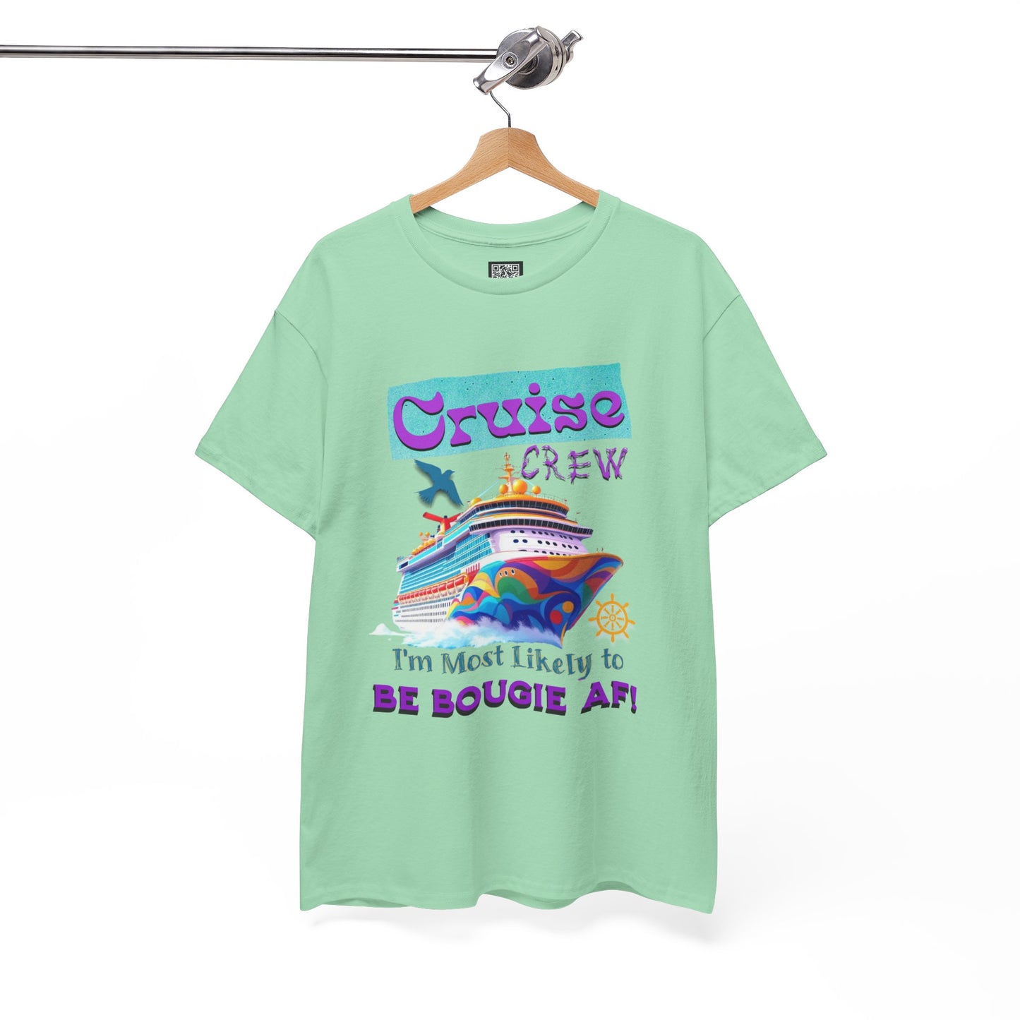 Cruise Crew Tee - I'm Most Likely to Be Bougie AF, Travel Shirt, Vacation Apparel, Cruise Outfits, Summer Fun Clothing for the Bougie Crew