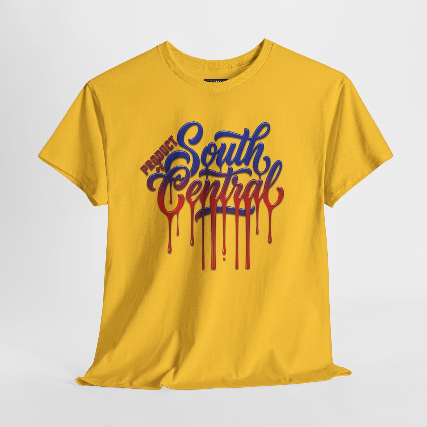 South Central Drip T-Shirt — Retro Los Angeles Script Graffiti Tee