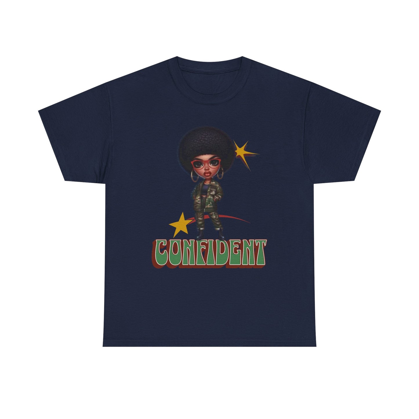 Black Femininity and Individuality, Black Women Confidence Shirt, Melanin Shirt for Black Women, Black Girl Magic T-Shirts, Confident T-Shirt