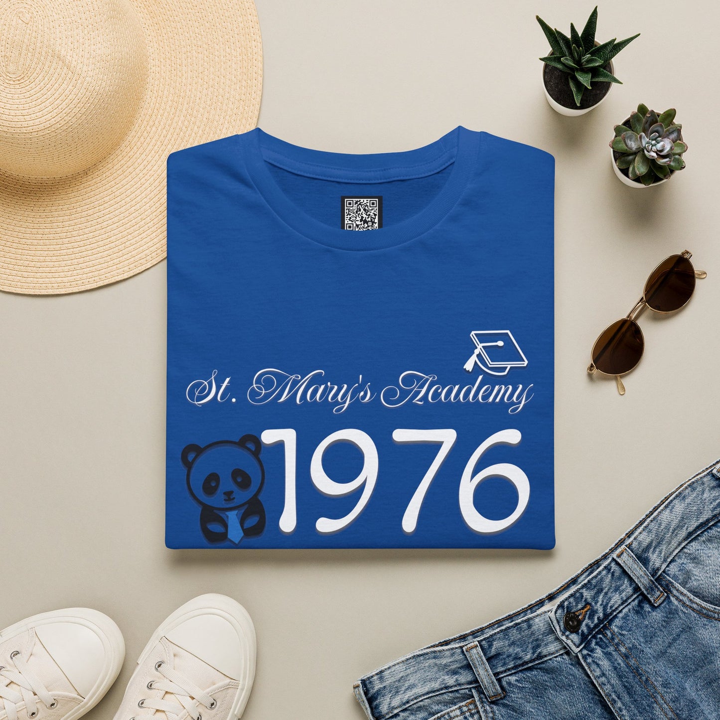 St. Mary's Academy 1976 Reunion T-Shirt — 50 Years Later Alumni Tee