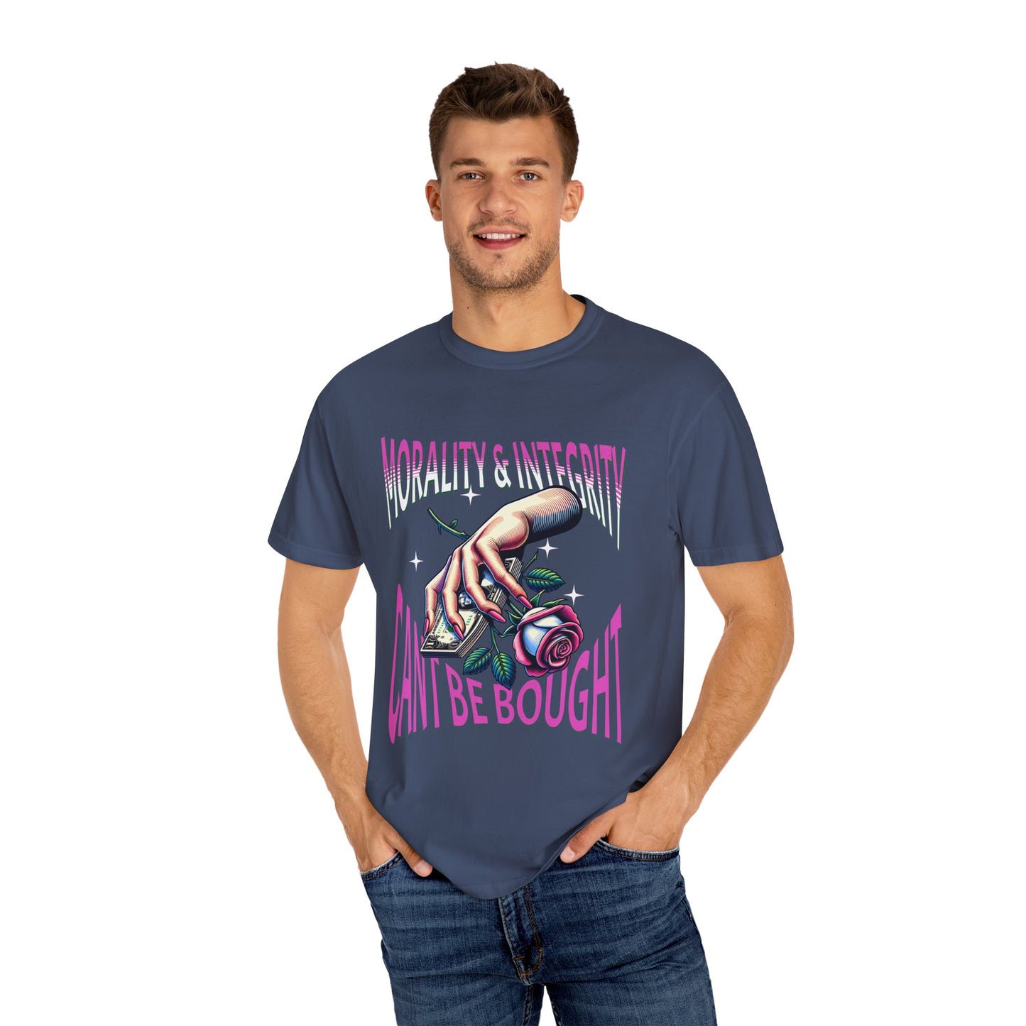 Morality & Integrity Can’t Be Bought T-Shirts, Inspirational T-Shirts, Unisex Morality Shirts, Motivational Shirts for a Gift, Integrity Shirts