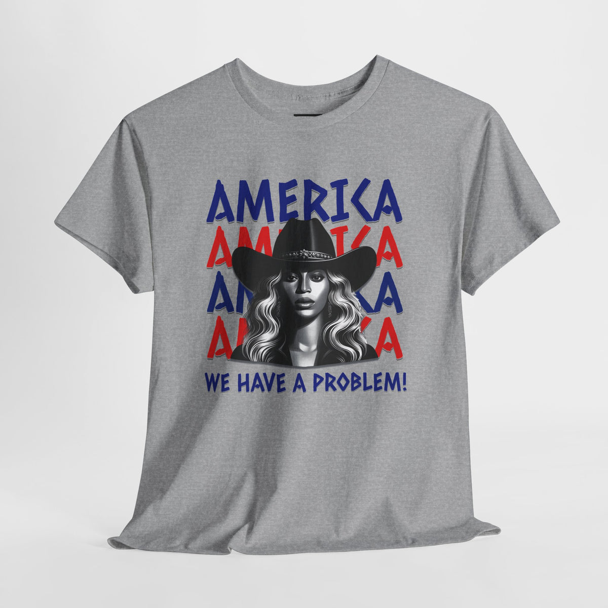 Beyoncé America We Have a Problem T-Shirt – Cowboy Carter Fan Tee, Patriotic Concert Shirt, S–5XL
