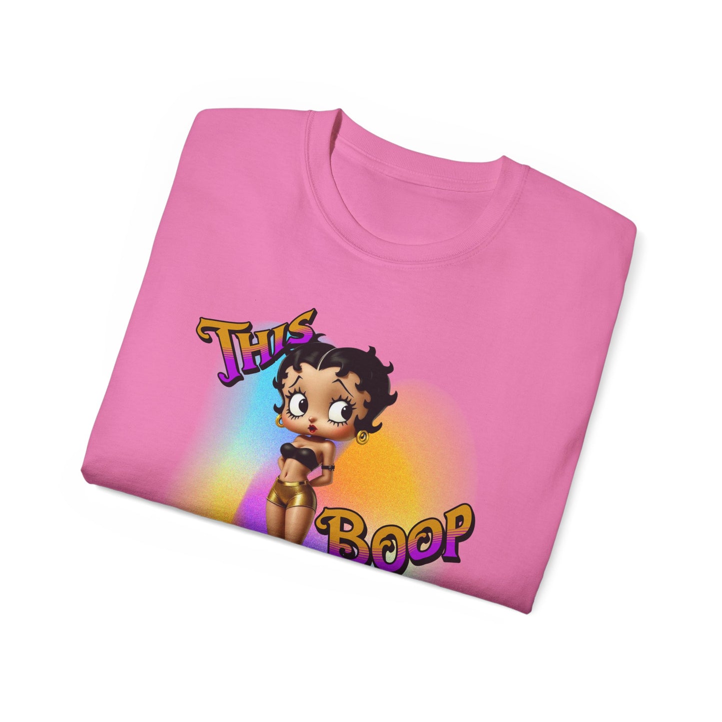 Retro Betty Boop Cartoon Tee, Fun Skater Themed T-Shirt, Vintage Skater Girl Shirt, Casual Wear, Betty Boop Design, Perfect Gift for Skater Fans