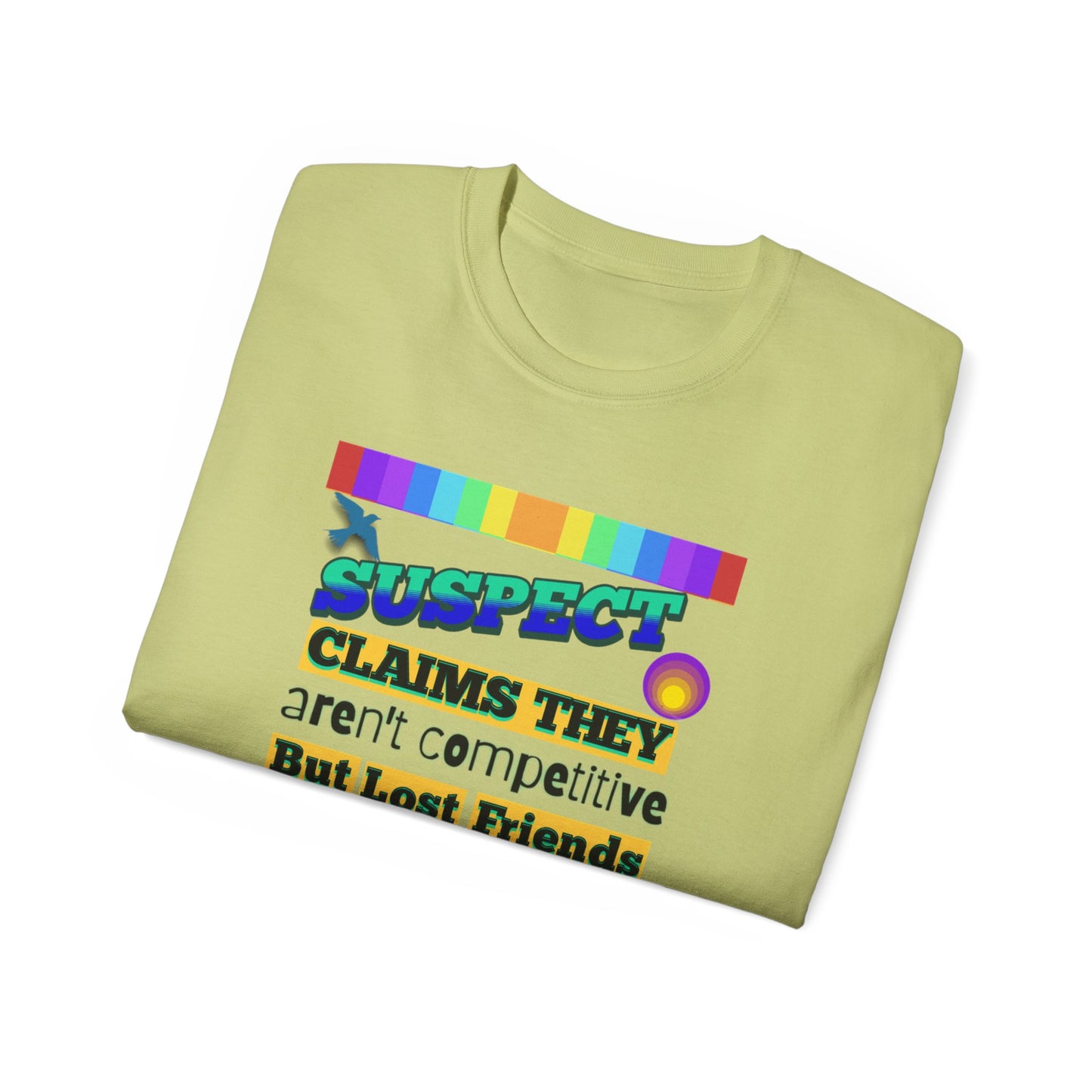 Competitive Spirit Cruise Crew Unisex Tee - Fun Trivia Game Shirt, Gift for Friends, Casual Wear, Family Game Night, Unique Graphic Tee