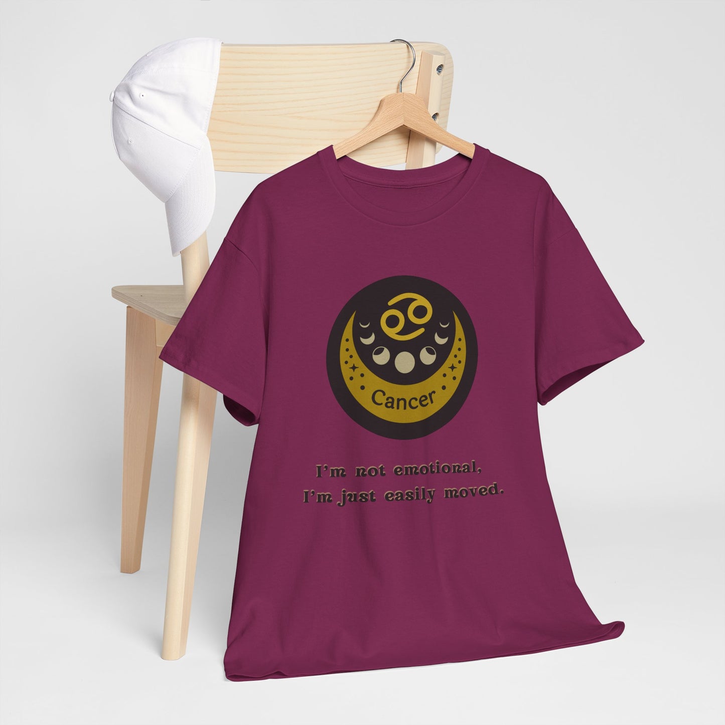 Cancer T-Shirt, Cancer Horoscope Gifts, Birth Month Gifts, Zodiac Sign T-Shirt Gifts, Astrology T-Shirt, Unisex Heavy Cotton Tee, Gift for a Cancer Horoscope