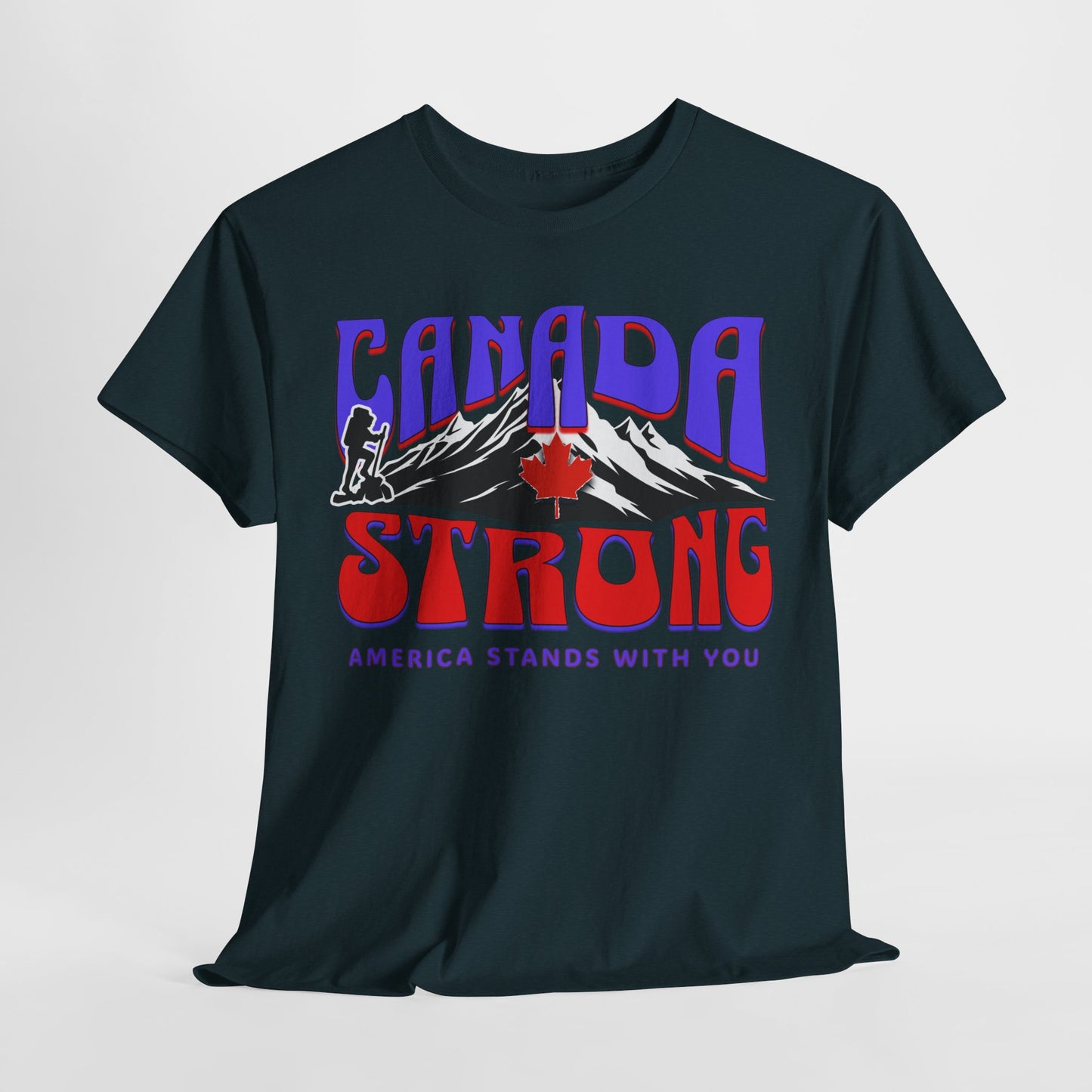 Canada and America in Solidarity, Canada Strong Unisex T-Shirt, America and Canada are United, Canada Pride and America Apologizes for Trump