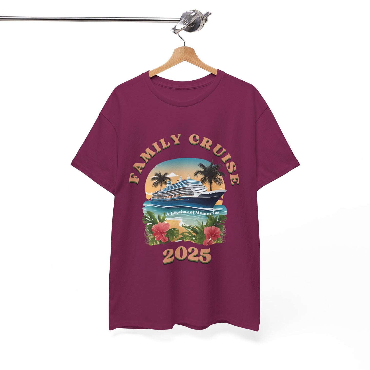 Personalized Cruise Shirt 2025, Cruise Ship T-Shirt, 2025 Cruise T-Shirt, Bon-Voyage Cruise T-shirt, Matching Cruise Vacation Shirt for 2025