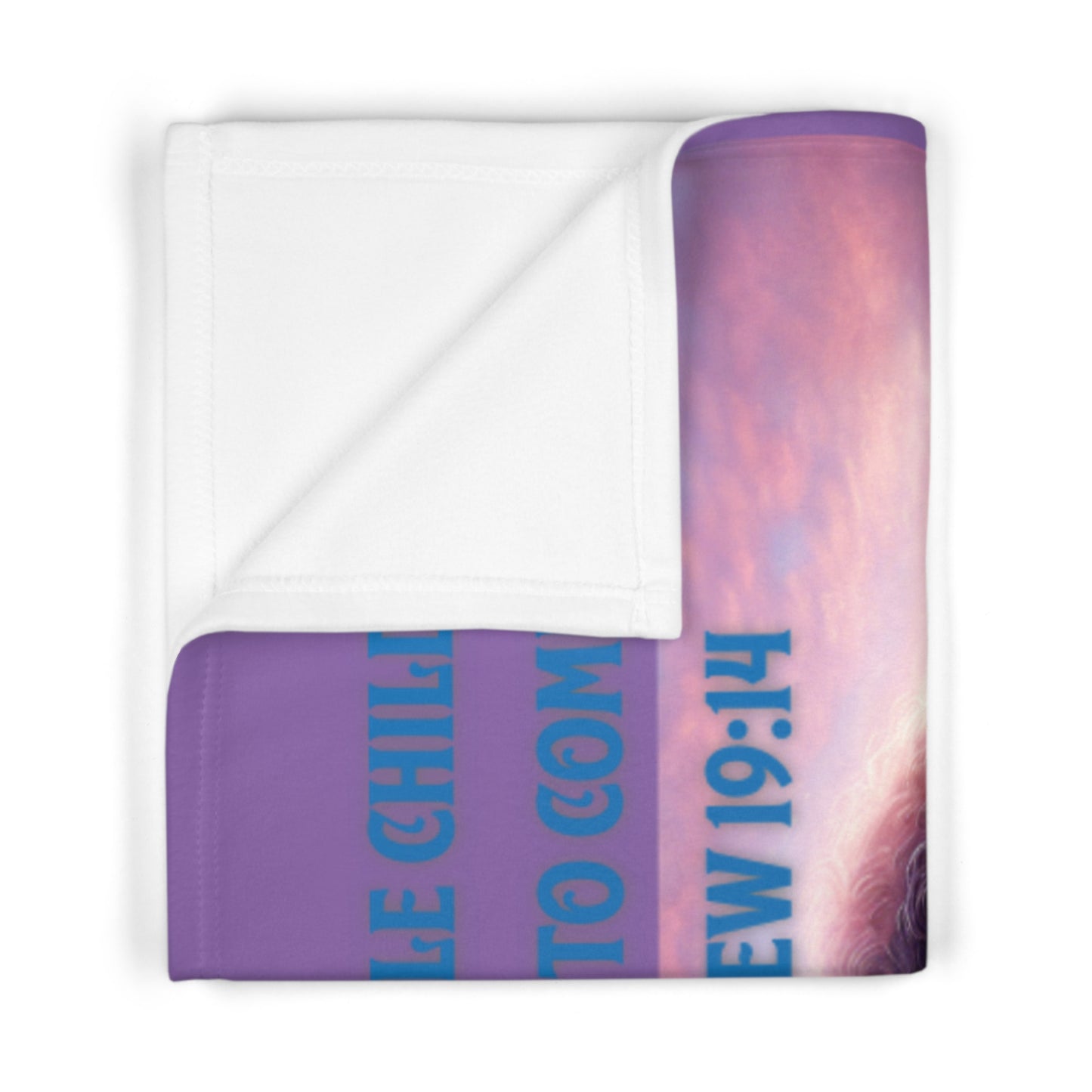 Angel Wings Soft Fleece Baby Blanket - Perfect for Newborns and Gift Giving, Baby Shower Gift for Baby, Purple Angel Blanket,