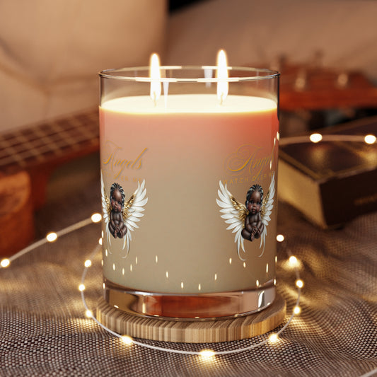 Angels Watch Over Me Scented Candle - Full Glass, 11oz, Seventh Avenue Scented Candles, Burns for 65 Hours, 100% Food Grade Soy Wax