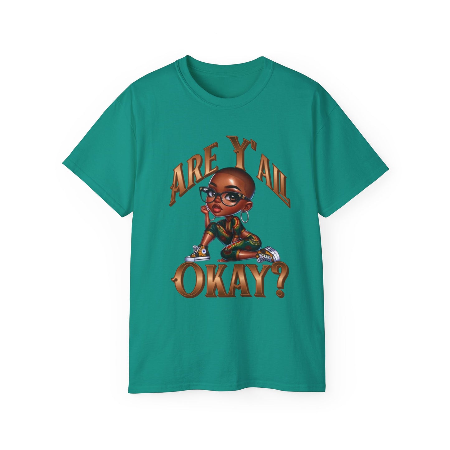 Sassy Check-In "Are Y'all Okay?", Black Girl Magic Shirts, Black History Month Shirt, Afrocentric Melanin Shirts, Woman Empowerment Shirt