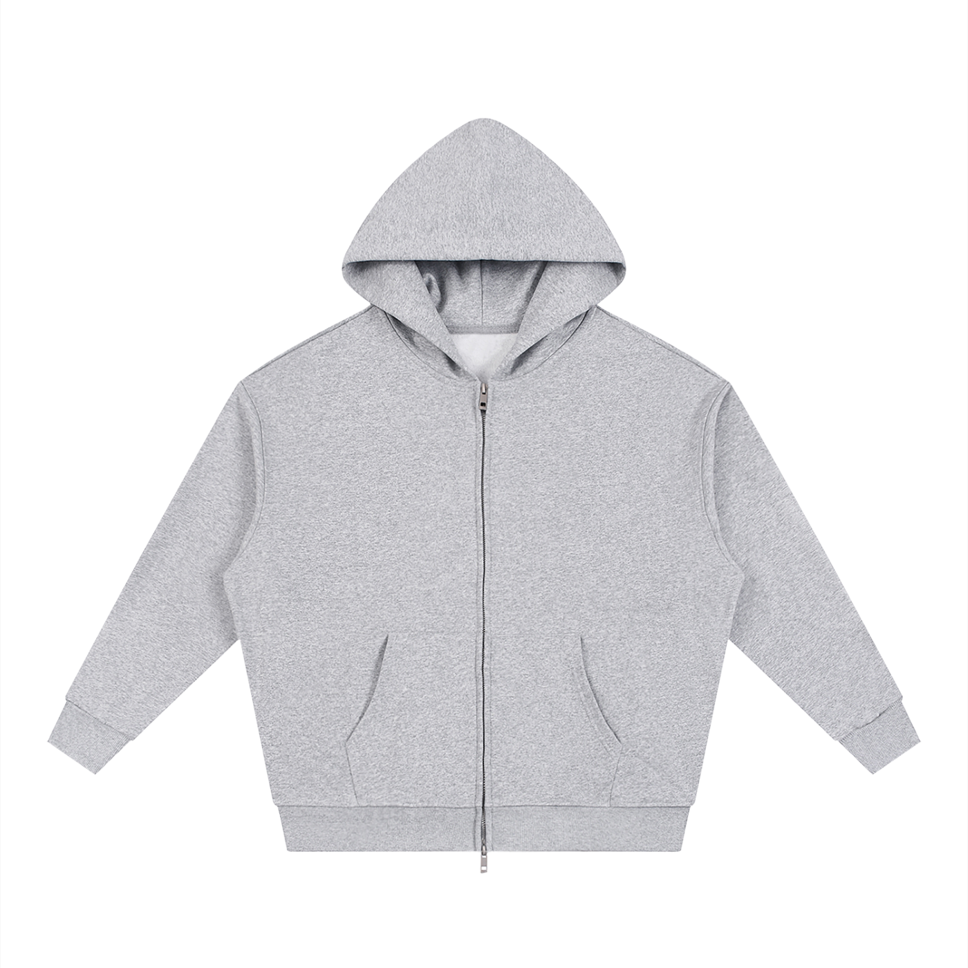 "Track Star" Unisex Full-Zip Drop Shoulder Hoodie