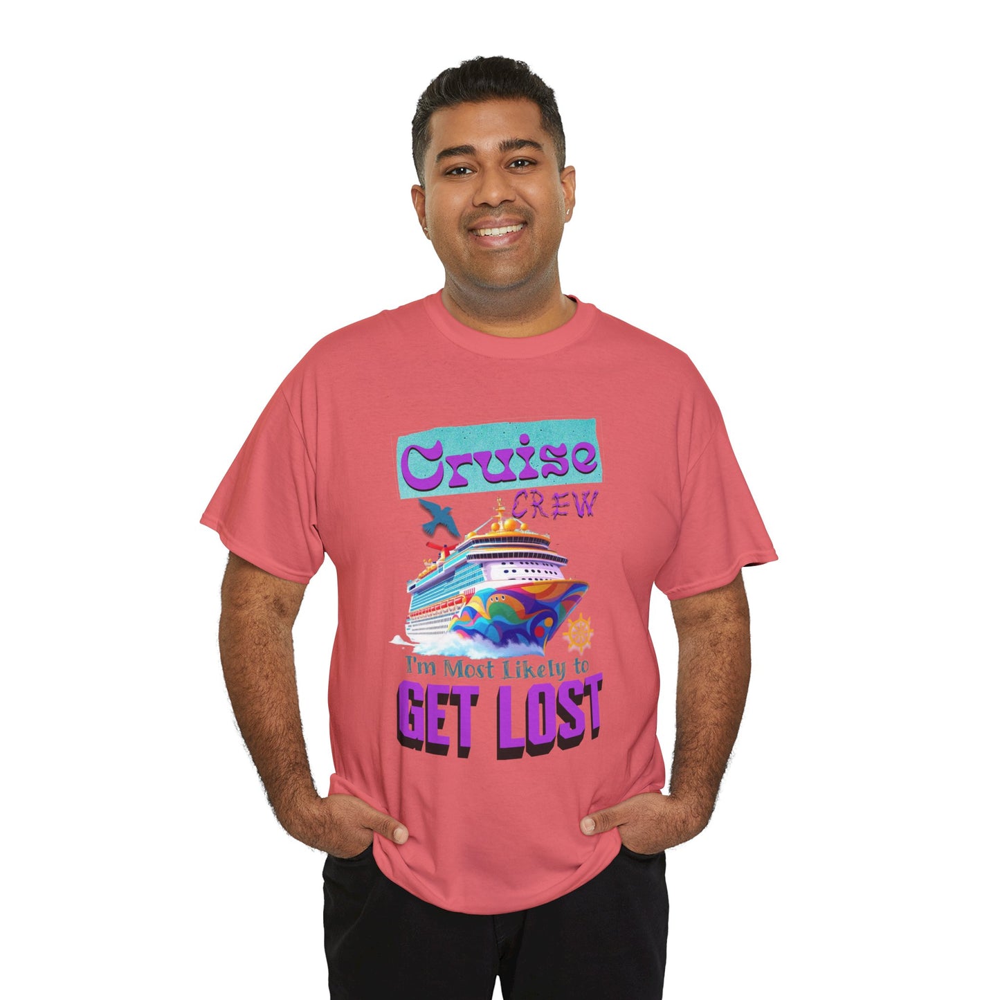 Cruise Crew T-Shirt - Funny Cruise Vacation Tees, Gift for Cruise Travelers, Funny Holiday Wardrobe, Nautical Adventure Apparel,
