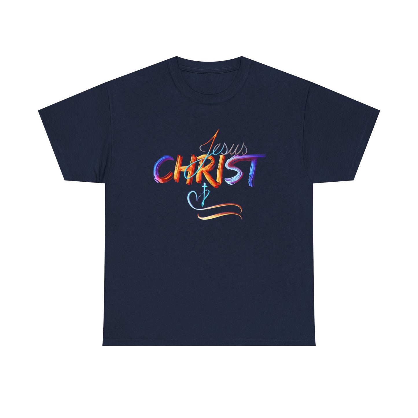 Jesus Christ Shirt, Faith & Light T-shirt, Christian Apparel, Bold Christian Graphics, Christian Gift, Faith-Based Art, Gospel Merchandise