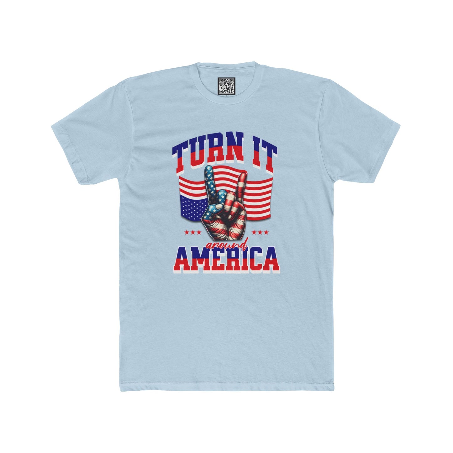 Patriotic Unisex Cotton Crew Tee - "250 Years in America," No Kings Protest Tees, 4th of July Tees