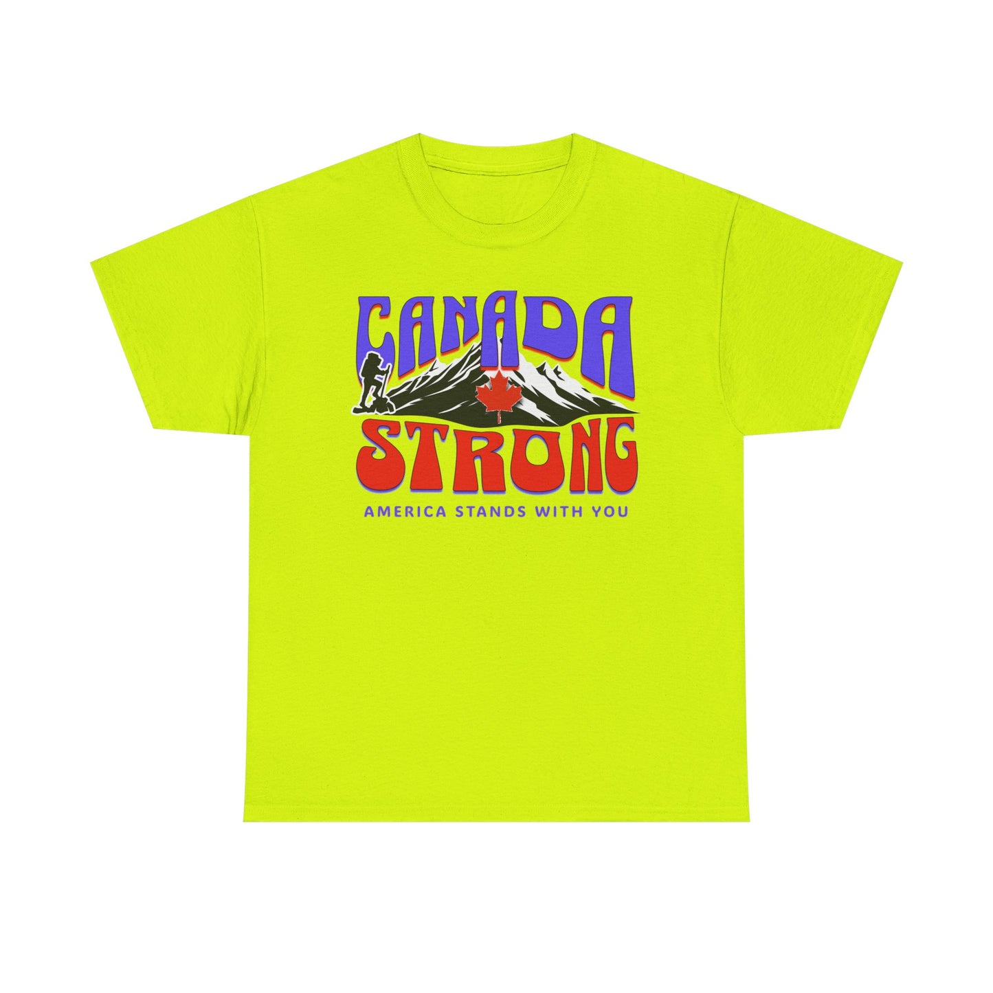 Canada and America in Solidarity, Canada Strong Unisex T-Shirt, America and Canada are United, Canada Pride and America Apologizes for Trump