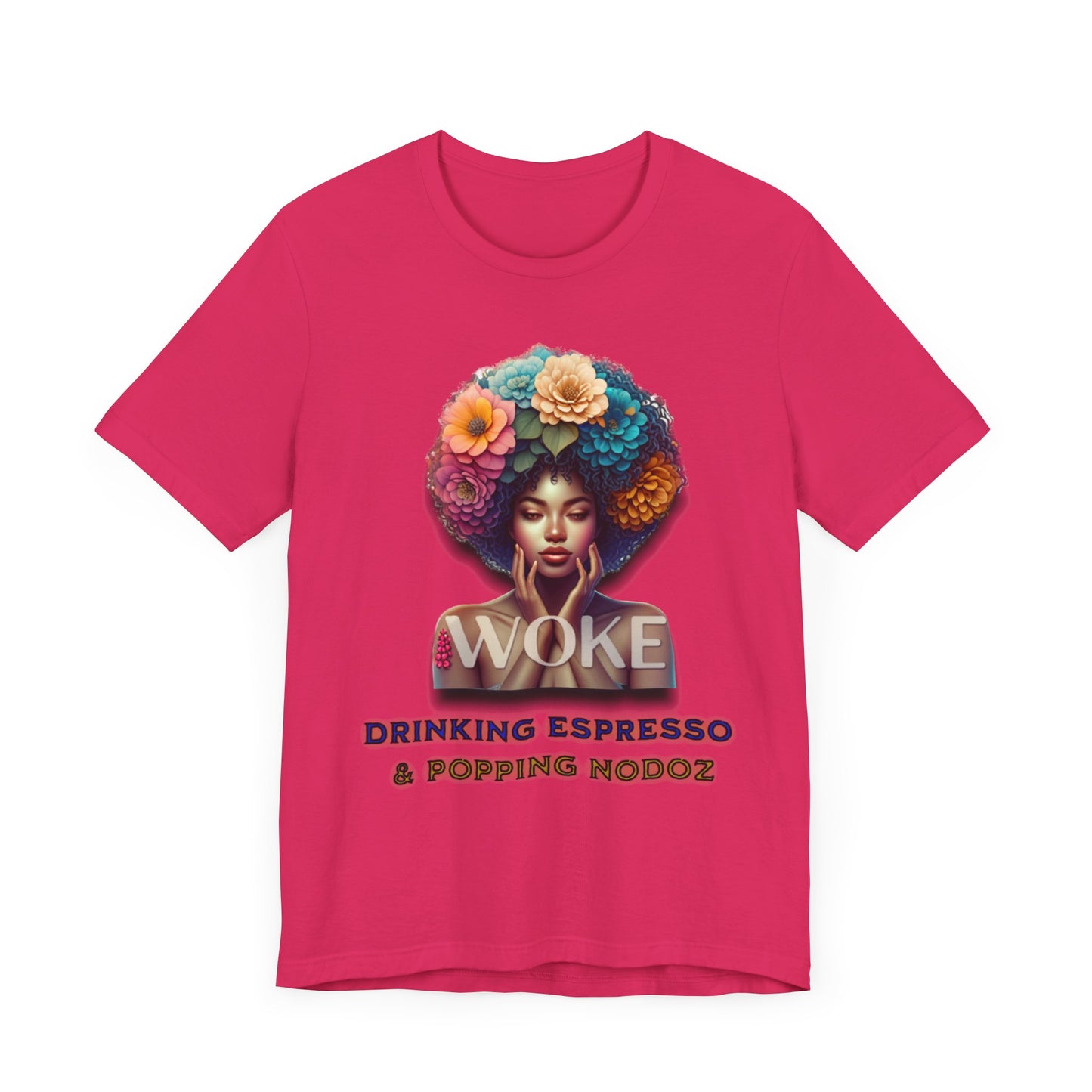 Woke Because We Can't Sleep on our Government, 92% Black Woman's Power Shirt, Melanin Women T-Shirts, Black Girl Magic T-Shirts,