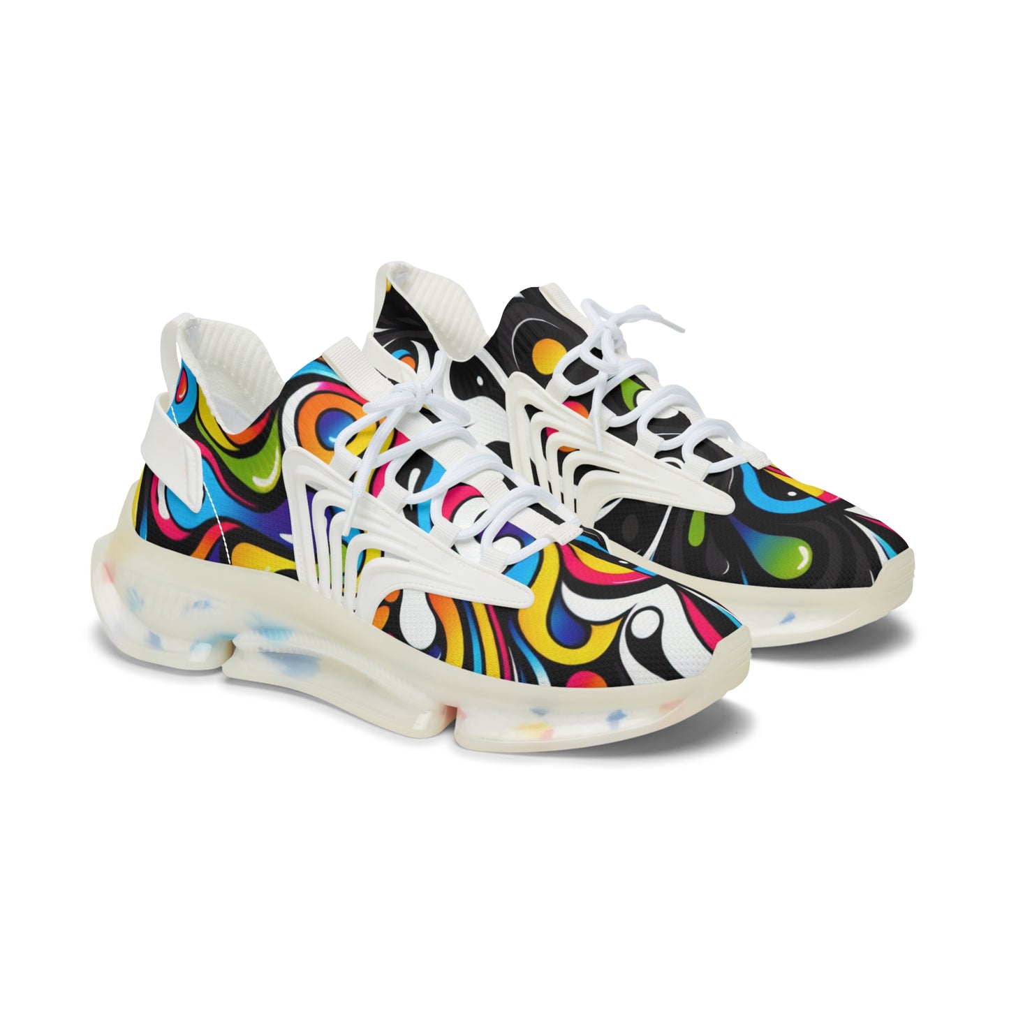 Colorful Women's Mesh Sneakers, Trendy Athletic Shoes for Comfort, Fashion, Casual Wear, Gifts, Summer Sneakers for Women