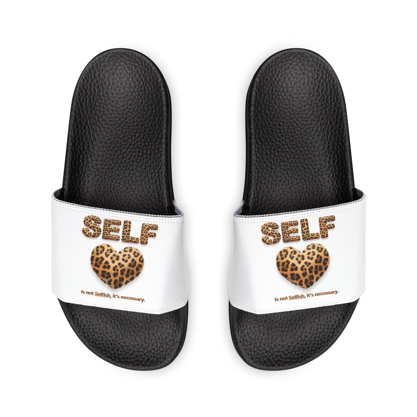 Women's Removable-Strap Sandals, "Self-Love" themed Sandals