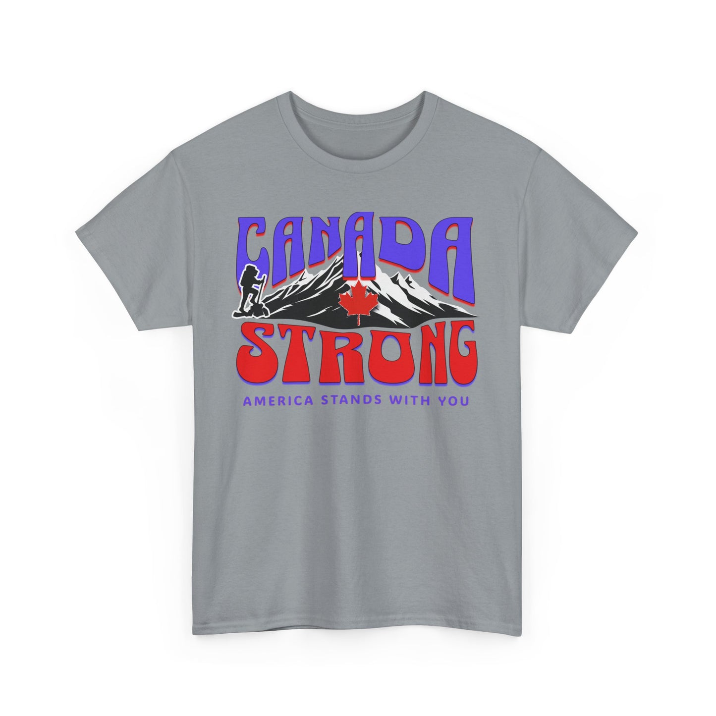 Canada and America in Solidarity, Canada Strong Unisex T-Shirt, America and Canada are United, Canada Pride and America Apologizes for Trump