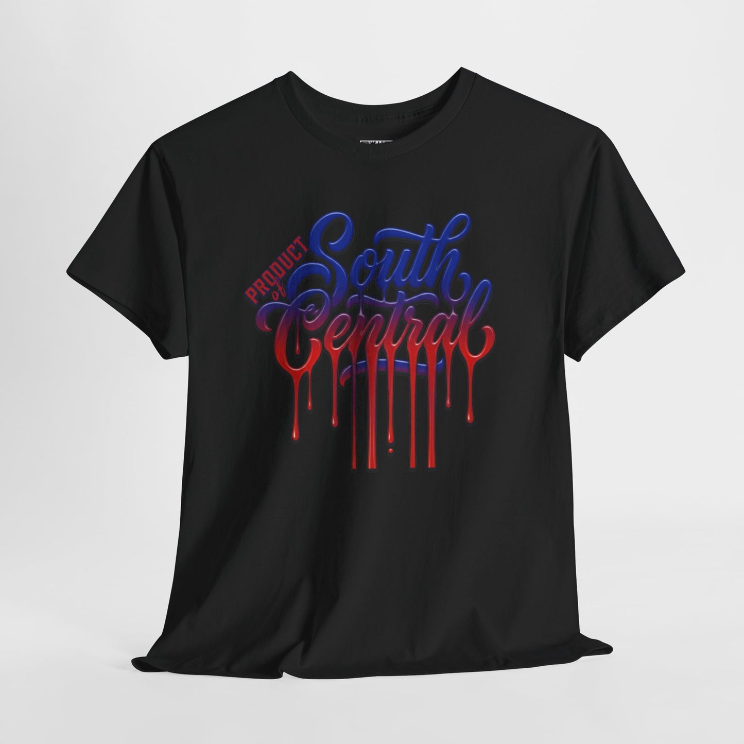 South Central Drip T-Shirt — Retro Los Angeles Script Graffiti Tee