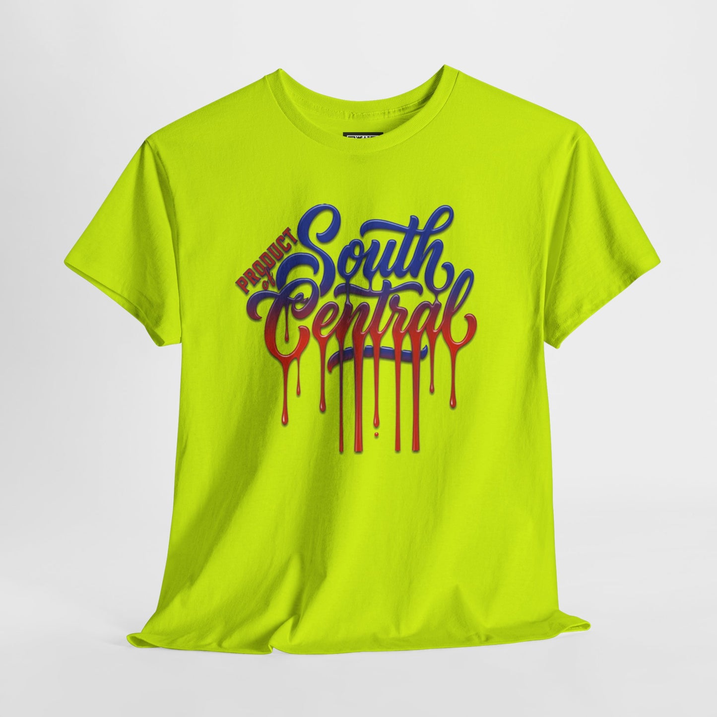 South Central Drip T-Shirt — Retro Los Angeles Script Graffiti Tee