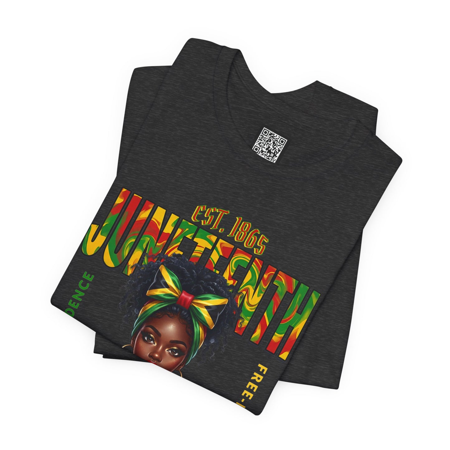 Juneteenth T-Shirt – "Let 'Em Know" Black Independence Tee