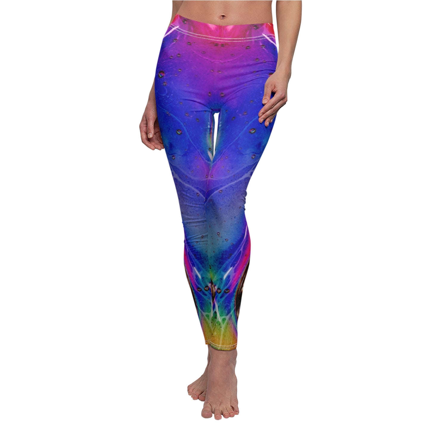 Vibrant Unique Women's Leggings - Colorful, Trendy Activewear for Fitness & Fashion Lovers